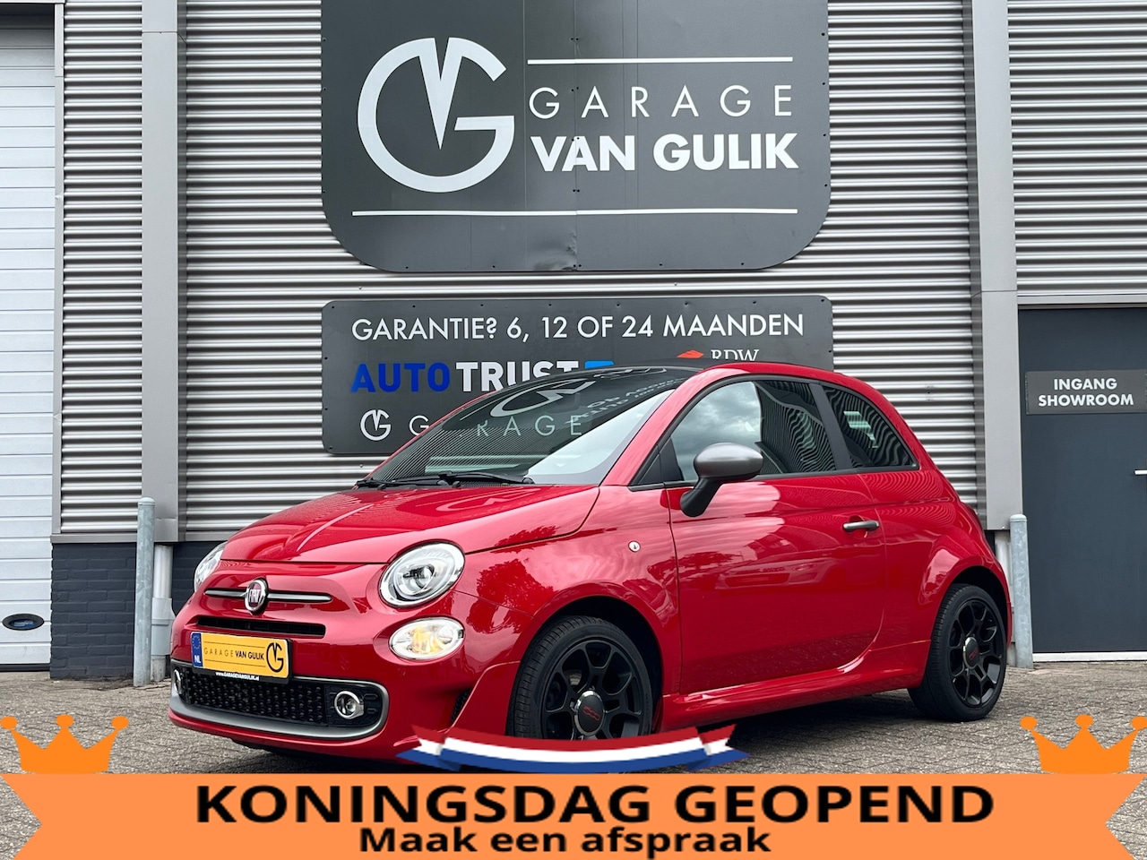 Fiat 500 C - 1.2 Cabriolet,Airco,Cruise,Lmv,ElektrRamen,Stuurbed,Usb,CitySteering,Bluetooth,Parkeersens - AutoWereld.nl