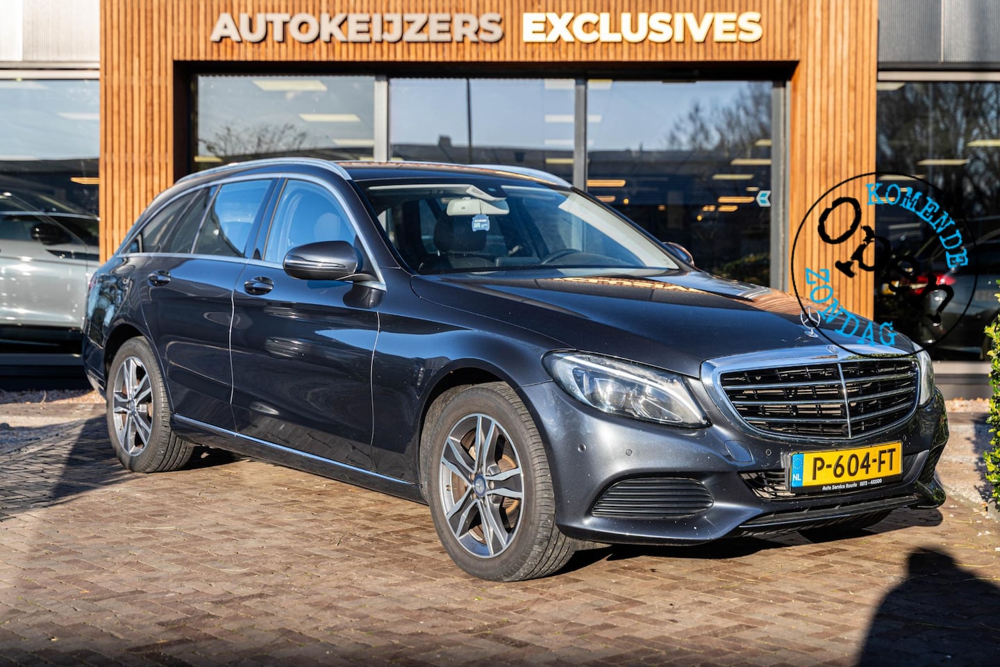 Mercedes-Benz C-klasse Estate - 180 Prestige Led PDC Navi Stoelverwarming - AutoWereld.nl