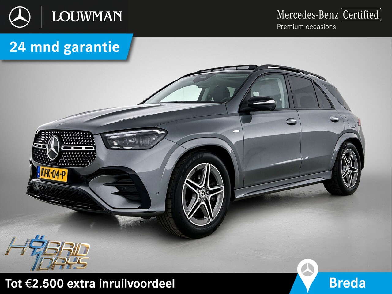 Mercedes-Benz GLE-Klasse - 400 e 4MATIC AMG Premium Plug-In Hybride AMG Line | Night Pakket | Panoramadak | Trekhaak - AutoWereld.nl