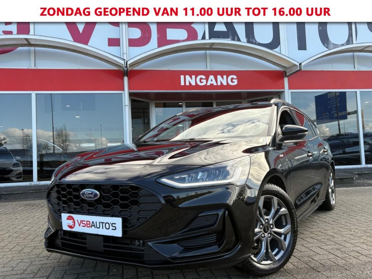 Ford Focus Wagon - WAGON 1.0 ECOBOOST HYBRID ST-LINE 155PK AUT. NAVI CAMERA CARPLAY - AutoWereld.nl