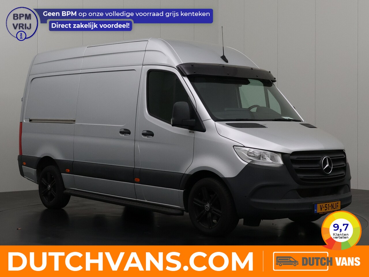 Mercedes-Benz Sprinter - 317CDi 9G-Tronic Automaat L2H2 | Navigatie | Camera | Airco | Cruise - AutoWereld.nl