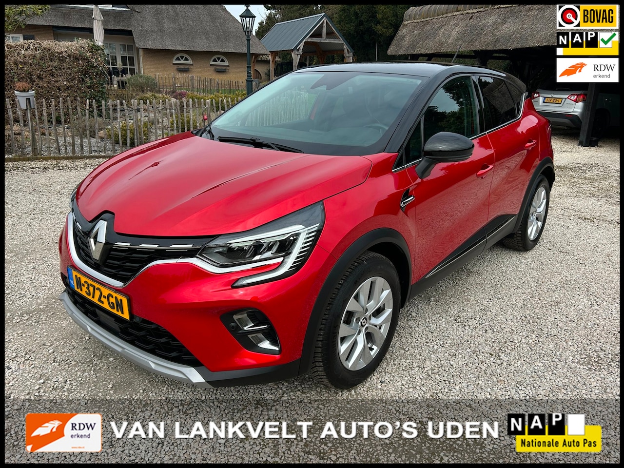 Renault Captur - 1.0 TCe 90 Intens ECC, Navi, Camera, Leder - AutoWereld.nl