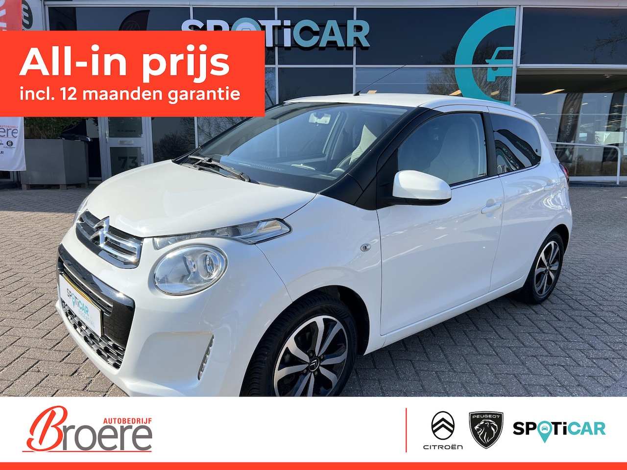 Citroën C1 - 1.0 VTi 68 pk Shine ETG Automaat 5 drs Achteruitrijcamera - AutoWereld.nl