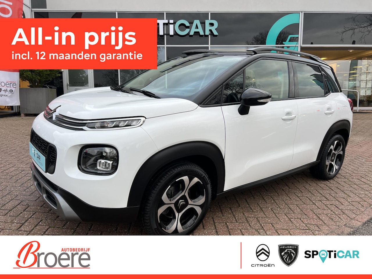 Citroën C3 Aircross - 1.2 Turbo 110 pk S&S Shine M6 17 inch velgen - AutoWereld.nl