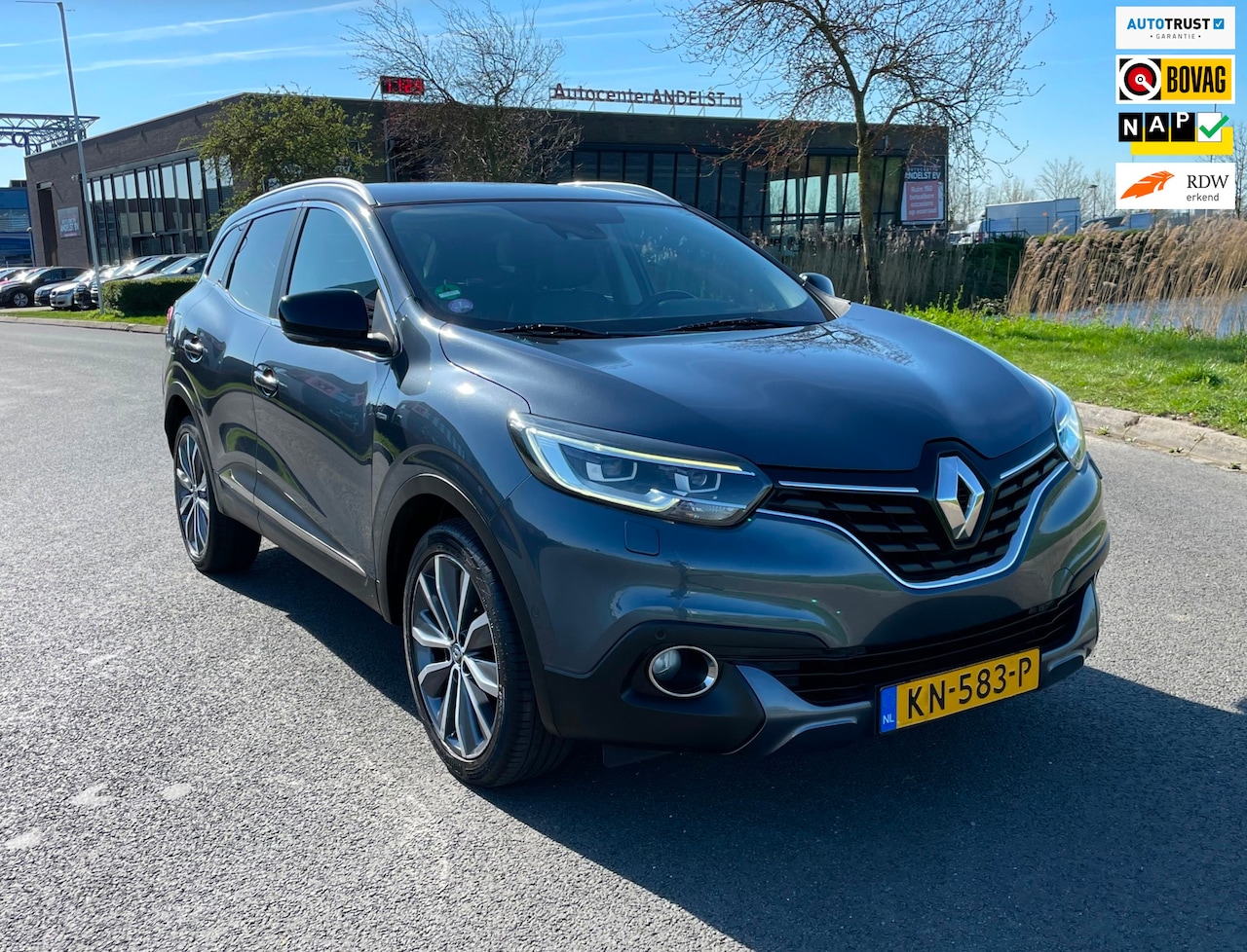 Renault Kadjar - 1.2 TCe Bose 1.2 TCe Bose, Aut, Trekhaak, Cam, Pdc, Navi, Stoelvw, LED, Keyless, Climate, 2e eig afk, G - AutoWereld.nl