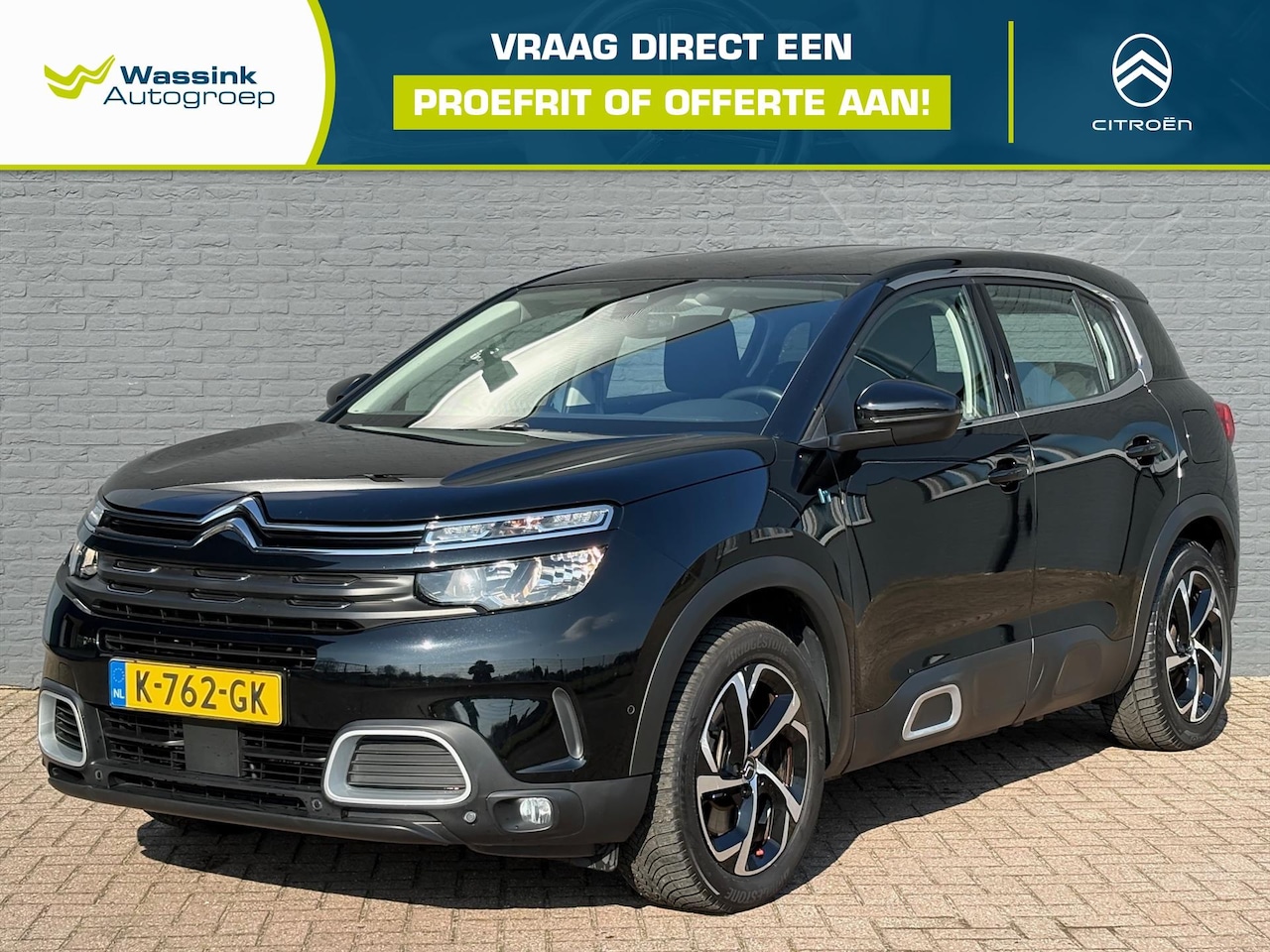 Citroën C5 Aircross - 1.6 PHEV 225pk EAT8 Business | Dode hoek Detectie | Afneembare Trekhaak 1300KG | CarPlay | - AutoWereld.nl