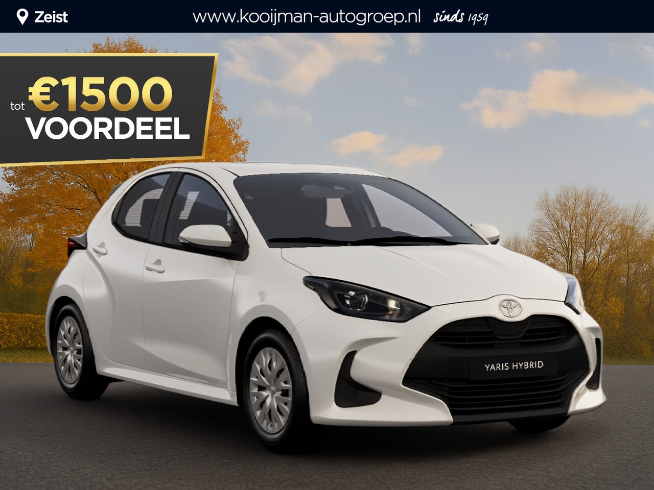 Toyota Yaris - 1.5 Hybrid 115 Comfort Private lease vanaf € 339,- Private lease vanaf € 339,- ! Op basis - AutoWereld.nl