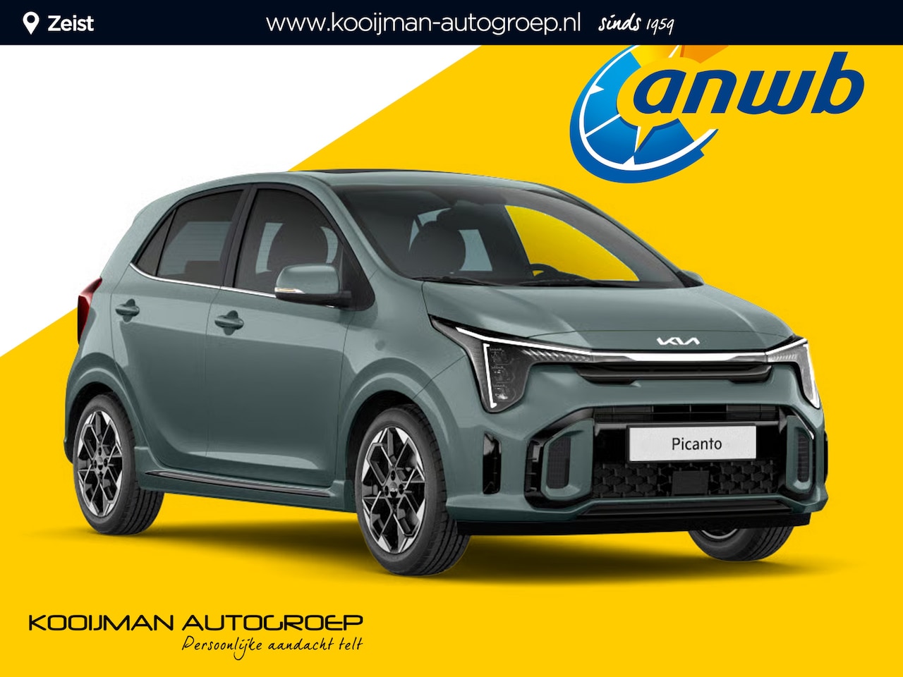 Kia Picanto - 1.0 GDi ComfortLine ANWB Voorjaars Actie Private lease nu €. 249,= p.mnd. vraag naar de vo - AutoWereld.nl