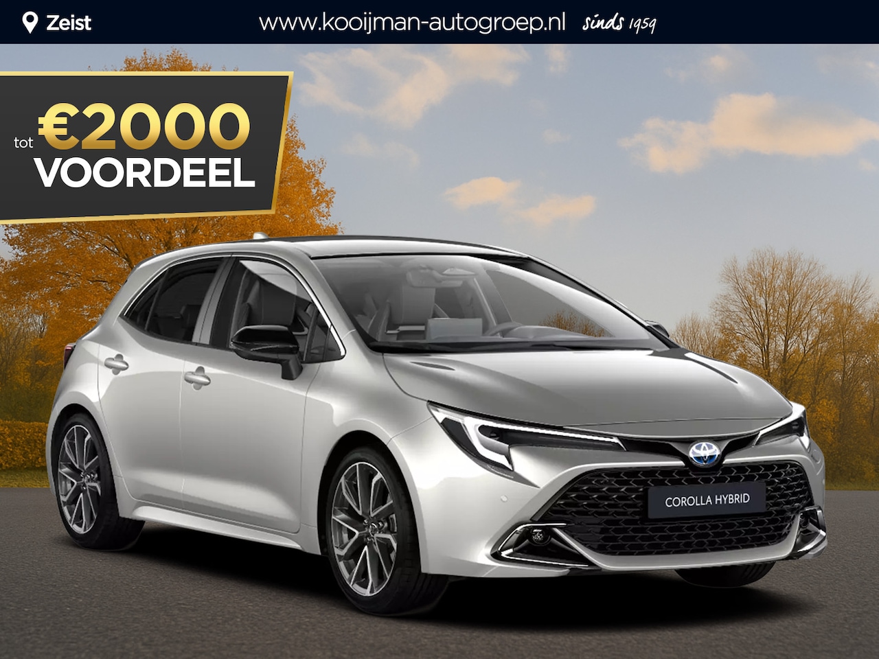 Toyota Corolla - Hybrid 140 Comfort Nu €2.000,- voordeel! Nu tijdelijk extra scherp geprijsd! - AutoWereld.nl