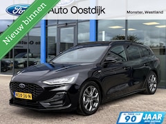 Ford Focus Wagon - 1.0 EcoBoost Hybrid ST Line X 155PK Automaat Afn. Trekhaak Panodak Winterpack Adaptieve Cr