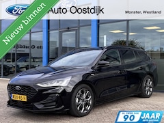 Ford Focus Wagon - 1.0 EcoBoost Hybrid ST Line 155PK Automaat Trekhaak Winterpack Cruise Camera Parkeersensor