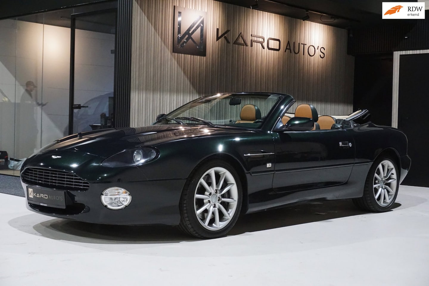 Aston Martin DB7 Volante - 5.9 V12 Vantage Cabrio AUT Topstaat - AutoWereld.nl
