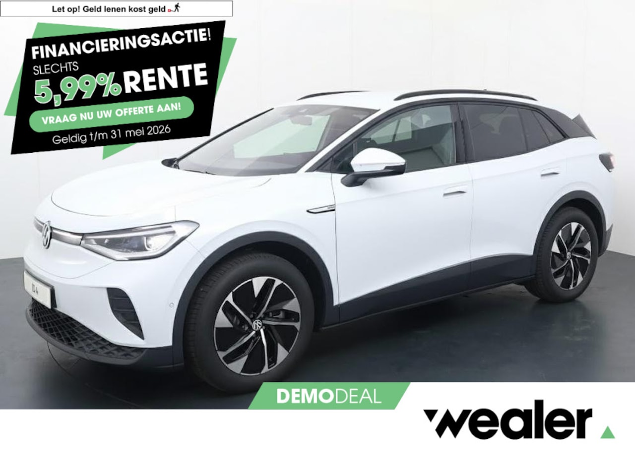 Volkswagen ID.4 - Pro Business 77 kWh accu, 210 kW / 286 pk SUV | 17% bijtelling | - AutoWereld.nl