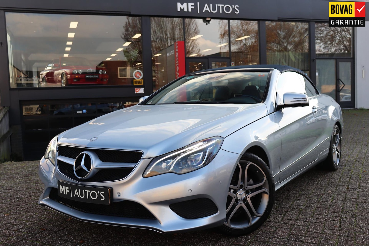 Mercedes-Benz E-klasse Cabrio - 200 Ambition|Leder|Led|Navi|Nek verwarming|Facelift NL Auto - AutoWereld.nl