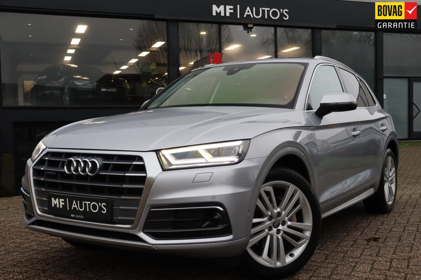Audi Q5 - 2.0 TFSI Quattro Sport|Pano|Luchtvering|HUD|B&O|Virtual|ACC|Keyless|Sfeer - AutoWereld.nl