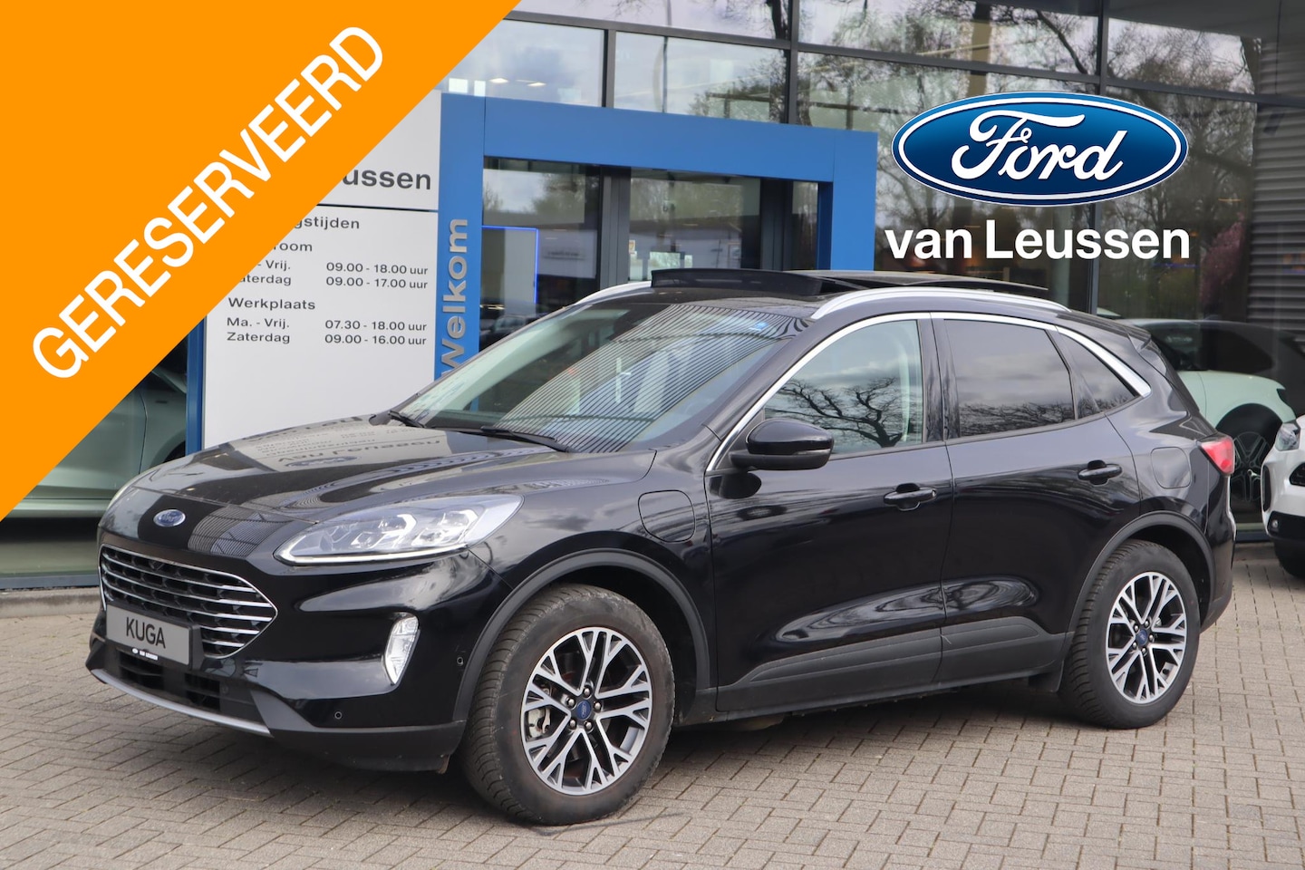 Ford Kuga - 2.5 PHEV TITANIUM-X PANODAK TREKHAAK B&O-AUDIO AD-CRUISE BLIND-SPOT 18"LMV WINTERPACK EL-A - AutoWereld.nl
