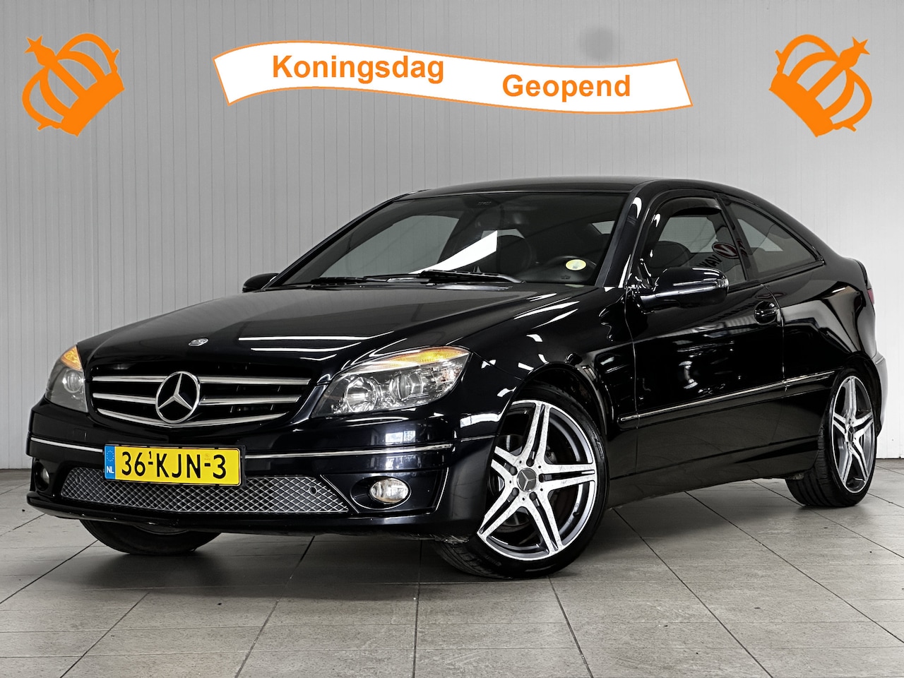 Mercedes-Benz CLC-klasse - 180 K. Prestige/ HISTORIE!/ Zwarte Hemel!/ Trekhaak/ Stoelverw./ 18''LMV/ Half-LEDER-Sport - AutoWereld.nl