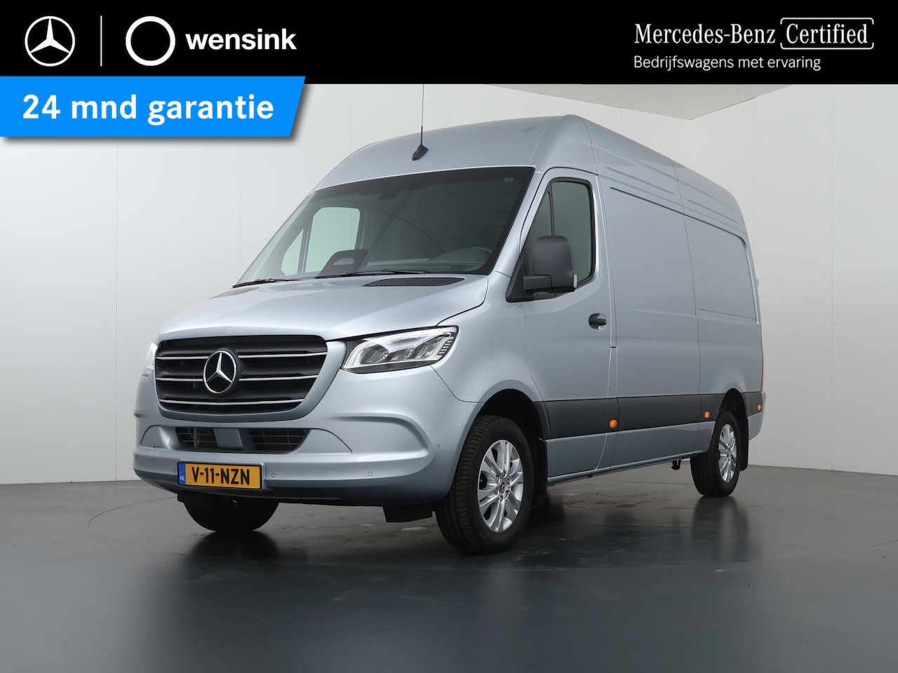 Mercedes-Benz Sprinter - 319 CDI | L2 H2 | AUT. | LED LAMPEN | NAVIGATIE | GEVEERDE BESTUURDERSSTOEL | KUNSTLEDER Z - AutoWereld.nl