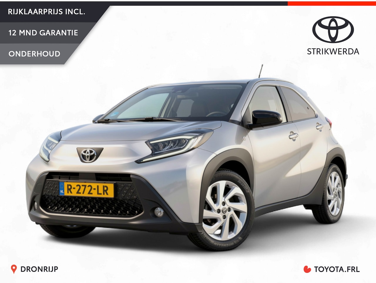 Toyota Aygo X - 1.0 VVT-i S-CVT first | Automaat | Led | Adap. Cruise | Climate Control | Camera | Carplay - AutoWereld.nl