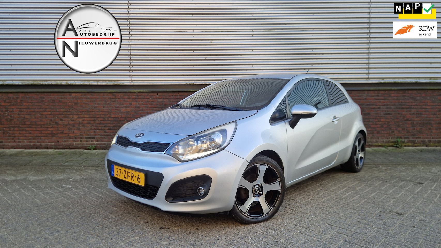 Kia Rio - 1.2 CVVT Plus Pack LPG - NWE APK - AIRCO - ELEK RAMEN - AutoWereld.nl