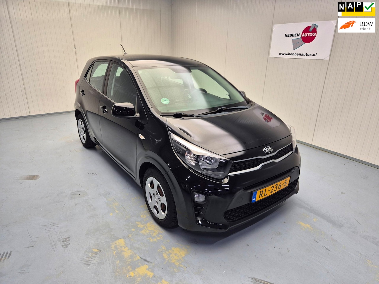 Kia Picanto - 1.0 CVVT EconomyPlusLine Airco Bleu Tooth - AutoWereld.nl