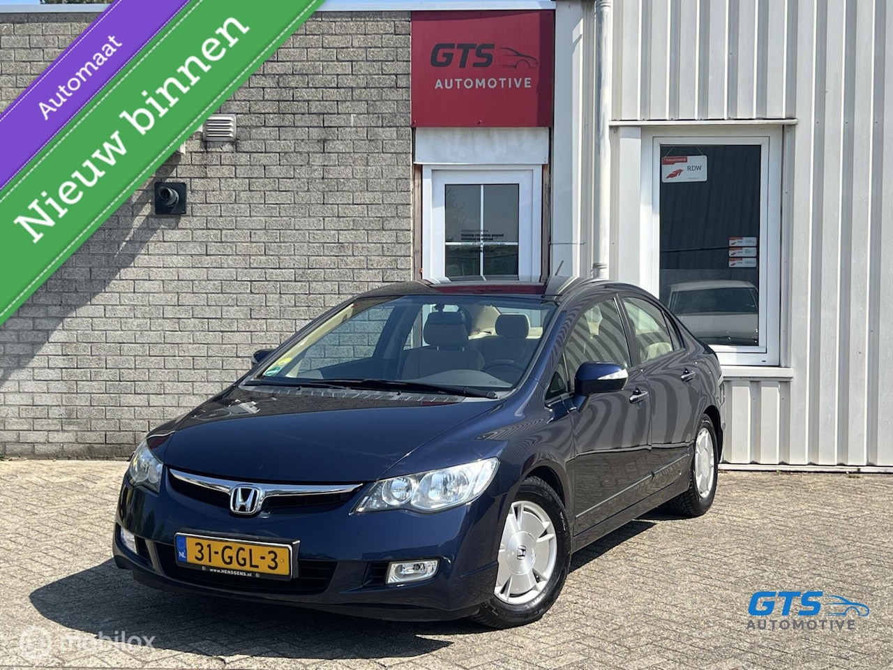 Honda Civic - 1.3 Hybrid 2008 1e eig. Automaat Dealer onderh. - AutoWereld.nl