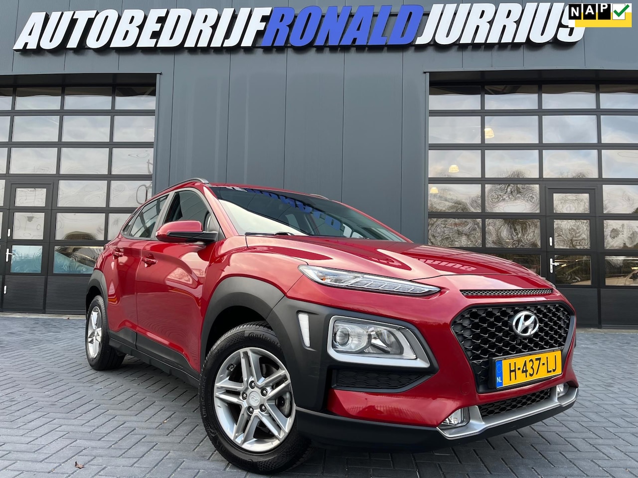Hyundai Kona - 1.0 T-GDI Comfort NL.Auto/Camera/Trekhaak/Carplay/Climatronic/Cruise-control/1Ste Eigenaar - AutoWereld.nl