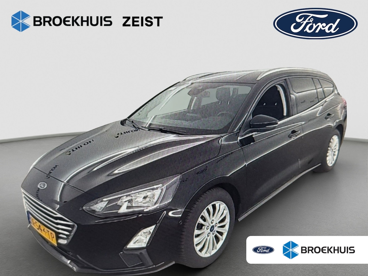 Ford Focus Wagon - 1.0 EcoBoost Titanium Automaat | Adaptieve cruise | Winter-pack | AFn. trekhaak | Parkeer- - AutoWereld.nl