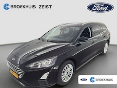 Ford Focus Wagon - 1.0 EcoBoost Titanium Automaat | Adaptieve cruise | Winter-pack | AFn. trekhaak | Parkeer