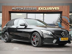 Mercedes-Benz C-klasse Estate - AMG 43 4MATIC Panoramadak Adaptive Cruise Sportuitlaat 360Cam Trekhaak