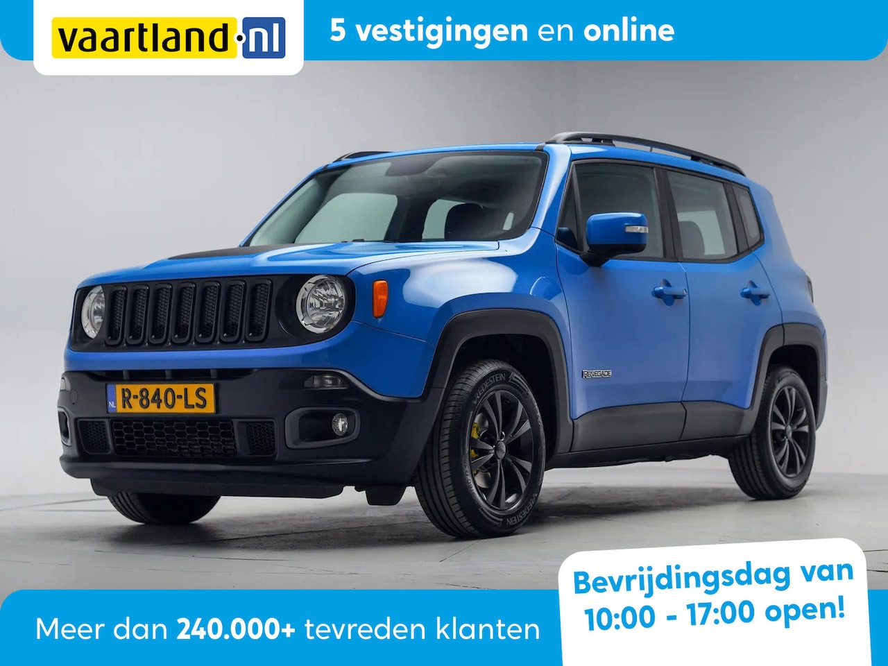 Jeep Renegade - 1.4 MultiAir Longitude [ Cruise control Airco Multimedia ] - AutoWereld.nl