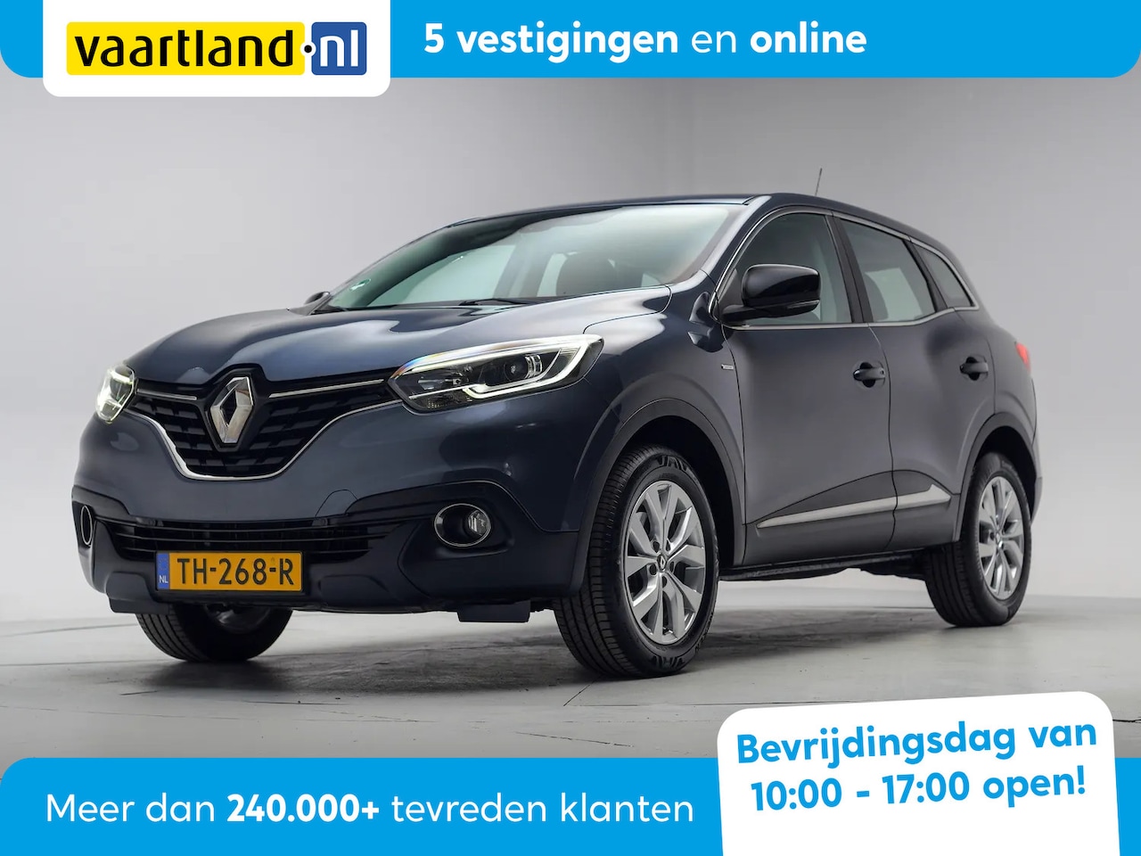 Renault Kadjar - 1.2 TCe 130pk Limited [ Climate Apple/Android Trekhaak ] - AutoWereld.nl