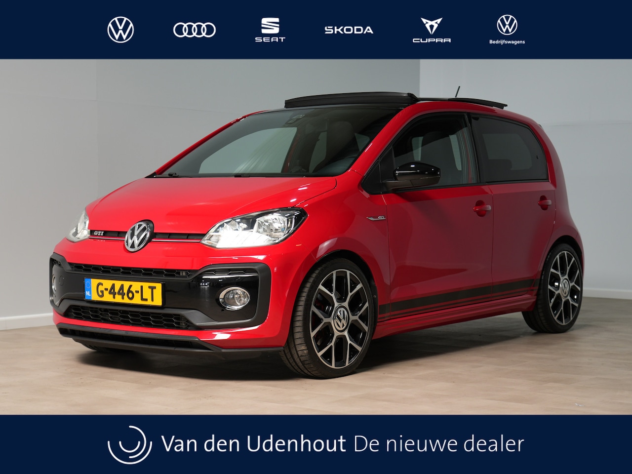 Volkswagen Up! - GTI 1.0 TSI 115pk | Pano | Camera | Stoelverw. | 17" | Cruise 115 - AutoWereld.nl