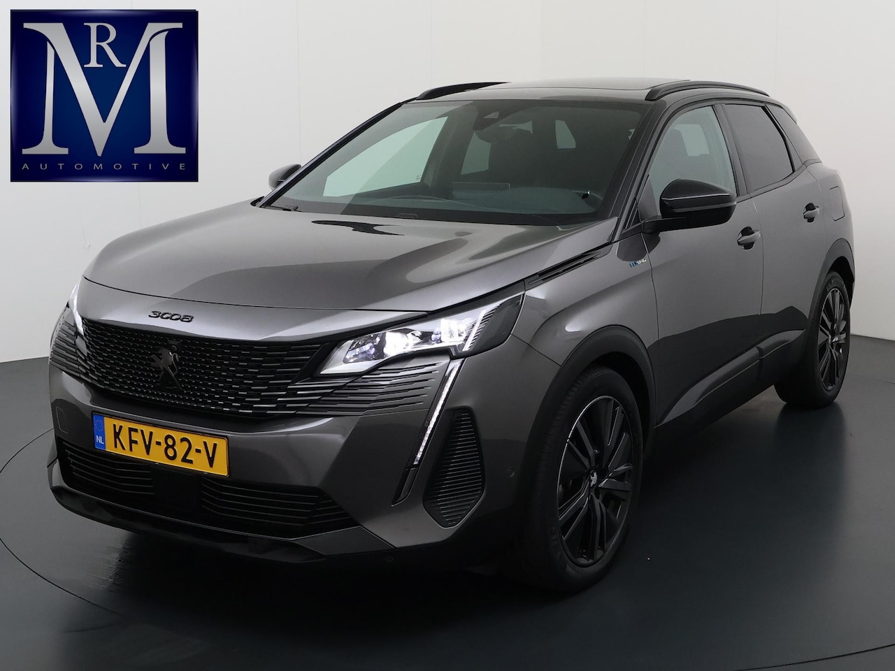 Peugeot 3008 - 1.6 HYbrid 225 GT Pack Business PANO | BLACK PACK | CAMERA | CRUISE CONTROL ADAPTIEF DODE - AutoWereld.nl