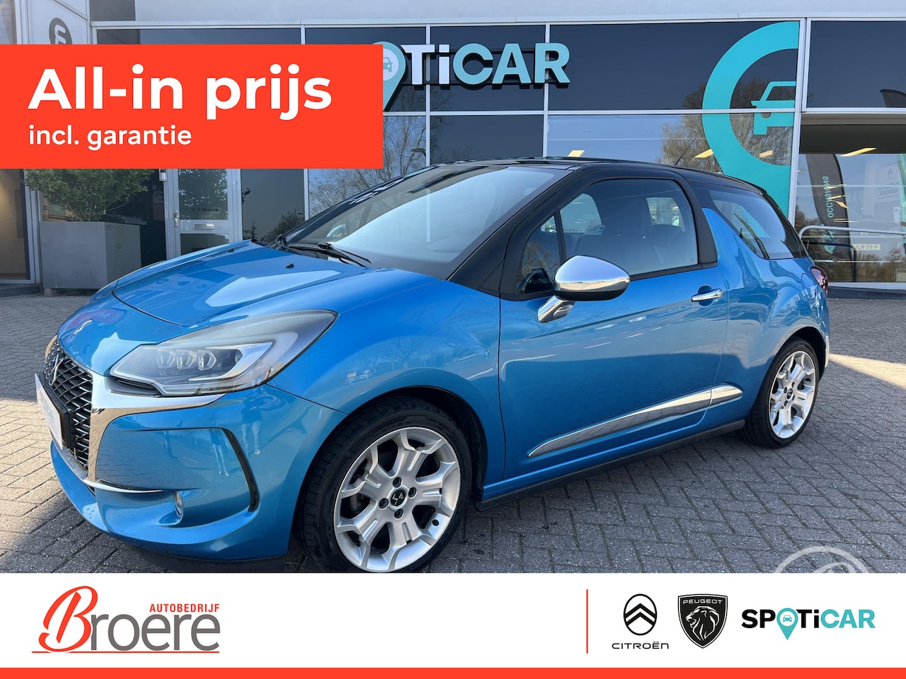 DS 3 - 1.2 Turbo 110pk So Chic 17 inch velgen - AutoWereld.nl