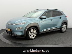 Hyundai Kona Electric - EV Limited 64 kWh 3- Fase SOH 94, 6% | Warmtepomp | Elektrisch Schuif/Kanteldak | Trekhaak
