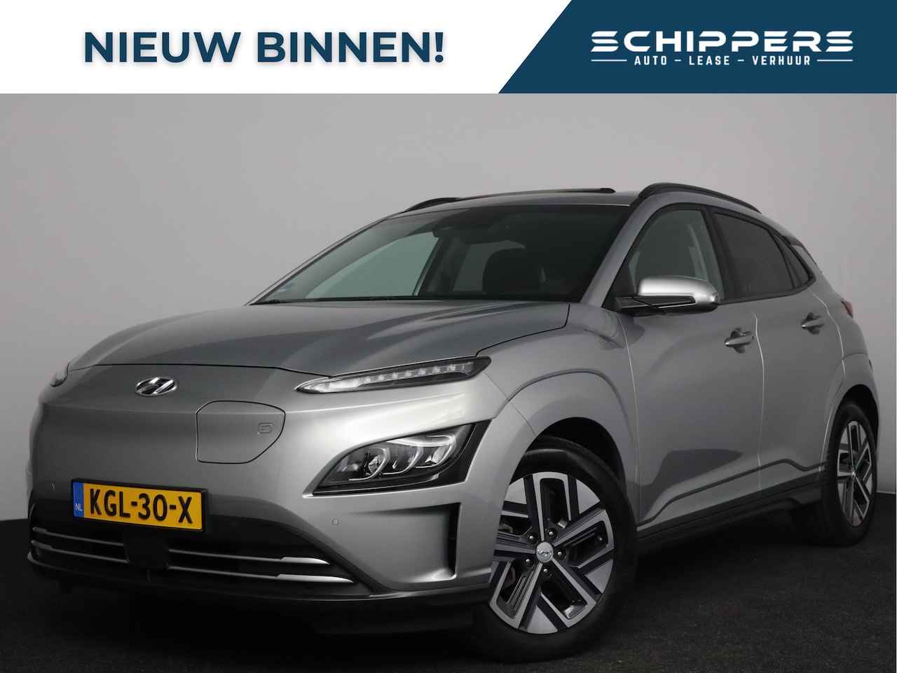 Hyundai Kona Electric - EV Comfort Smart 64 kWh | Schuif/kanteldak | Stoelverwarming | Navigatie | LED | - AutoWereld.nl