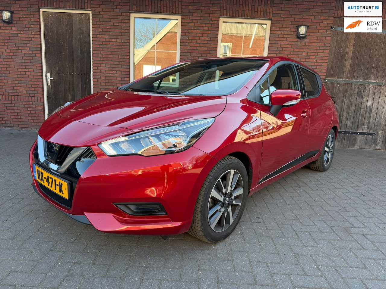 Nissan Micra - 1.0L Acenta| Trekhaak| Carplay | Airco| Cruise control| - AutoWereld.nl