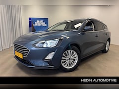 Ford Focus Wagon - 1.0 EcoBoost Hybrid Titanium X Business | Trekhaak | Navi | Camera | Android Auto | Apple