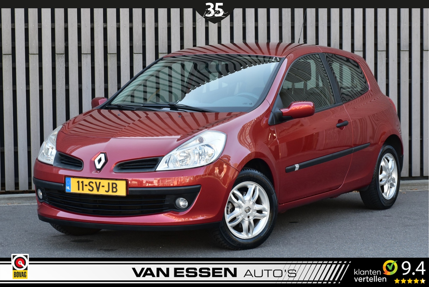 Renault Clio - 1.6-16V Dynamique Luxe Automaat Airco Trekhaak Elek. Ramen NL-AUTO!! - AutoWereld.nl