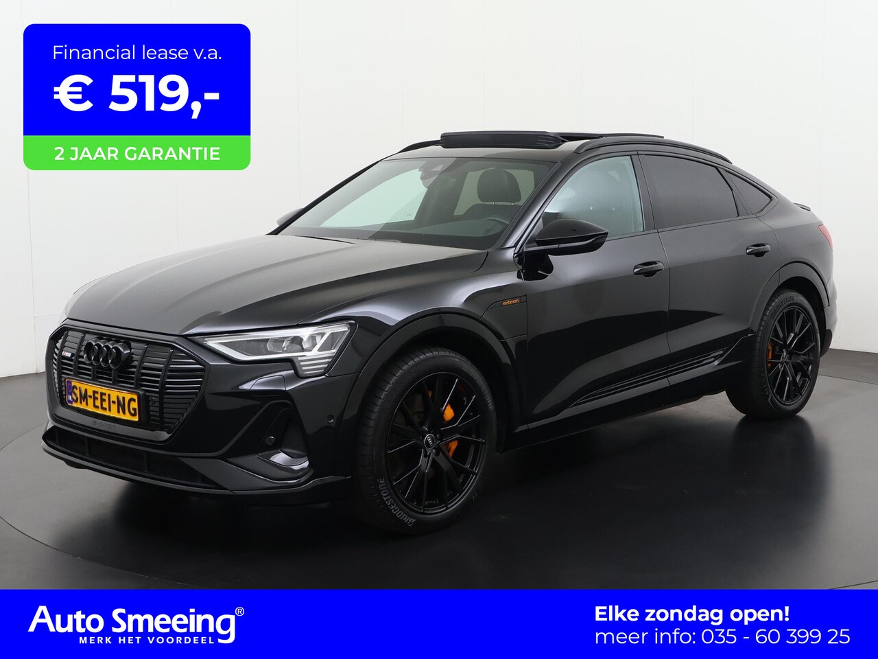 Audi e-tron Sportback - 55 quattro S edition S-Line 95 kWh | SOH 92% | Panoramadak | Valcona Leder | Zondag Open! - AutoWereld.nl