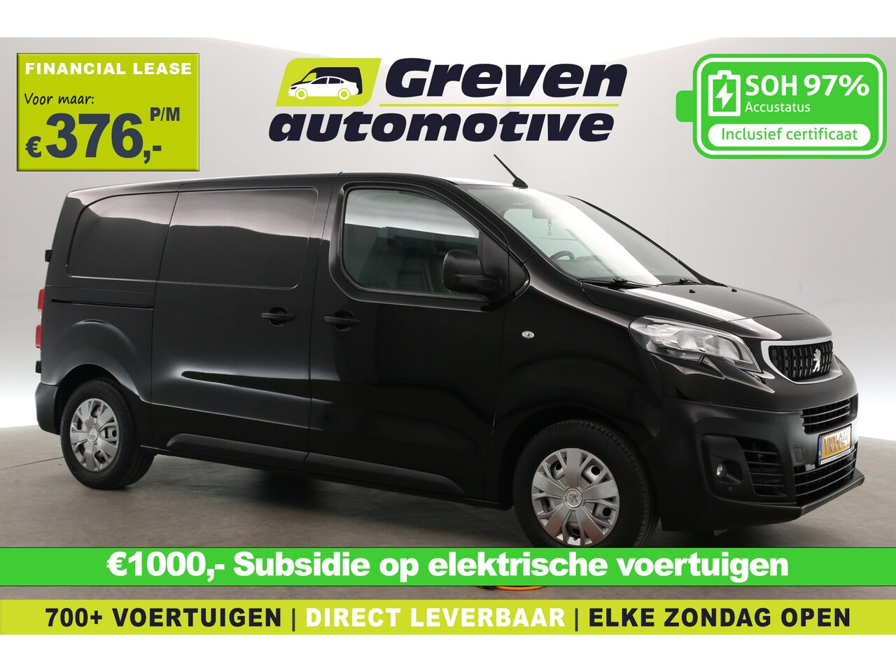 Peugeot e-Expert - 75 kWh L2H1 | Snelladen | SOH 97% | Airco | Cruise | Camera | Carplay | 3 Zits | 2xSchuifd - AutoWereld.nl