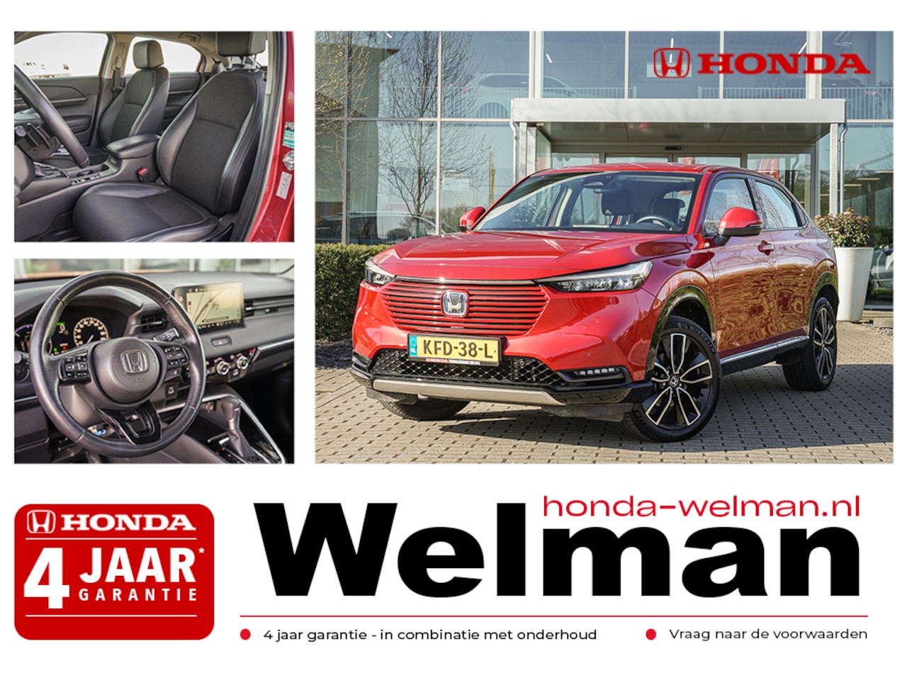 Honda HR-V - 1.5i e:HEV ADVANCE - FULL HYBRID - AUTOMAAT - AutoWereld.nl