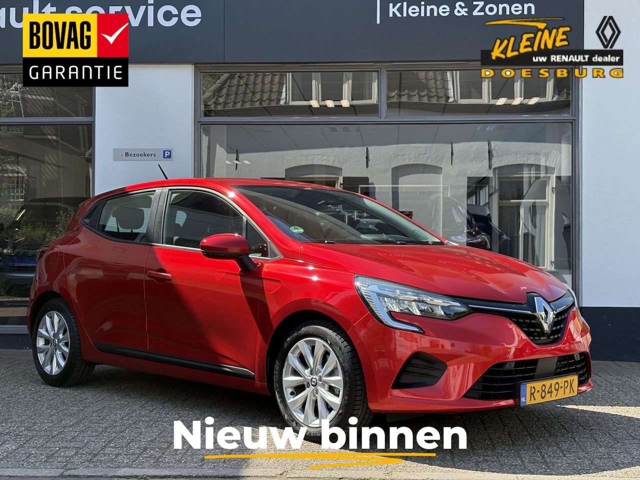 Renault Clio - V 1.6 E-Tech Hybrid 145 Evolution Dealeronderhouden | All seasonbanden | Parkeersensoren a - AutoWereld.nl