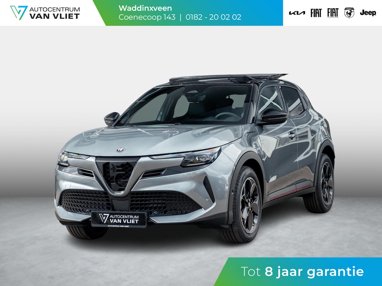 Alfa Romeo Junior - Elettrica Speciale 54 kWh | Pack Techno | Schuif/Kanteldak | Warmtepomp | Bicolore - AutoWereld.nl