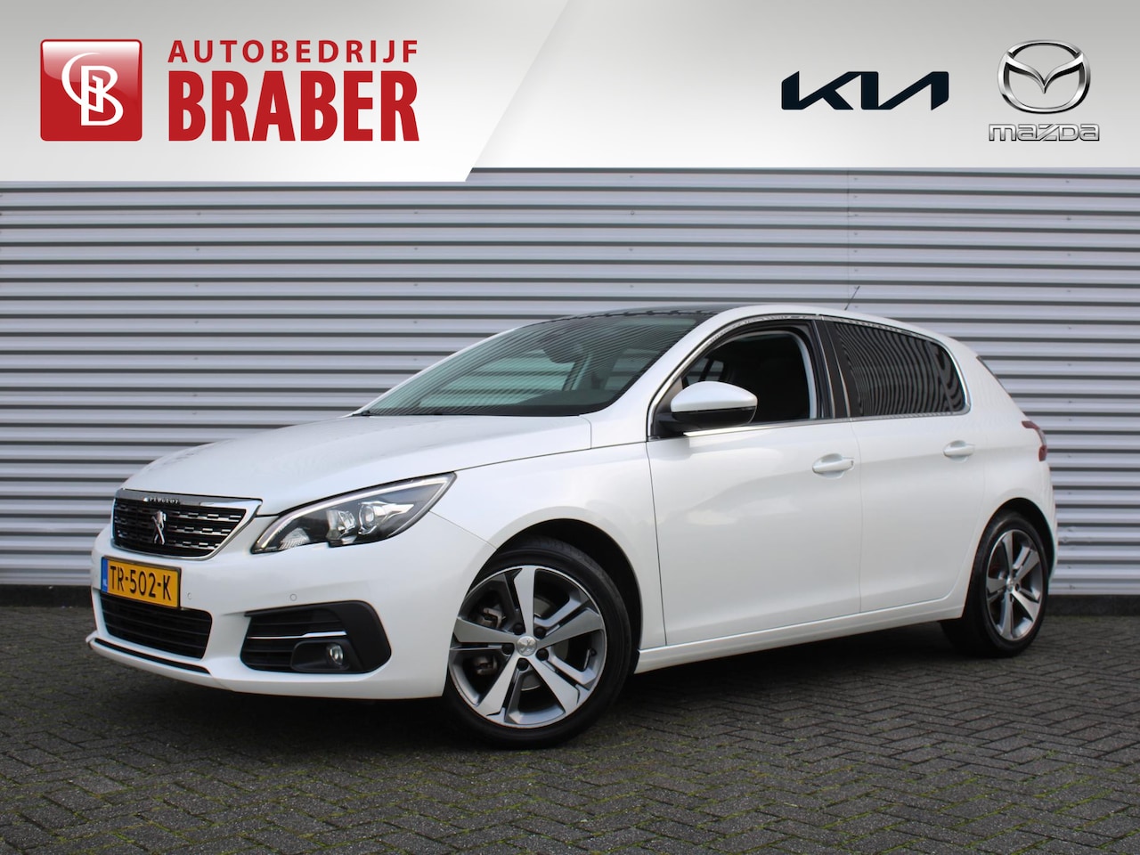 Peugeot 308 - 1.2 PureTech Allure | Panoramadak | 17” LM | Parkeersensor v+a | Navi | Cruise | Clima | A - AutoWereld.nl