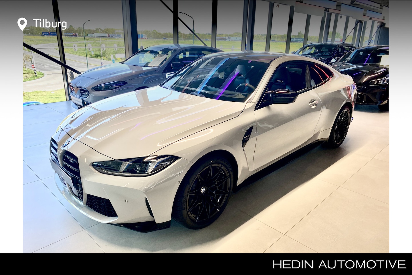 BMW 4-serie Coupé - M4 Competition BMW Individual lak Chalk | Innovation Pack | Carbon interieurlijsten - AutoWereld.nl