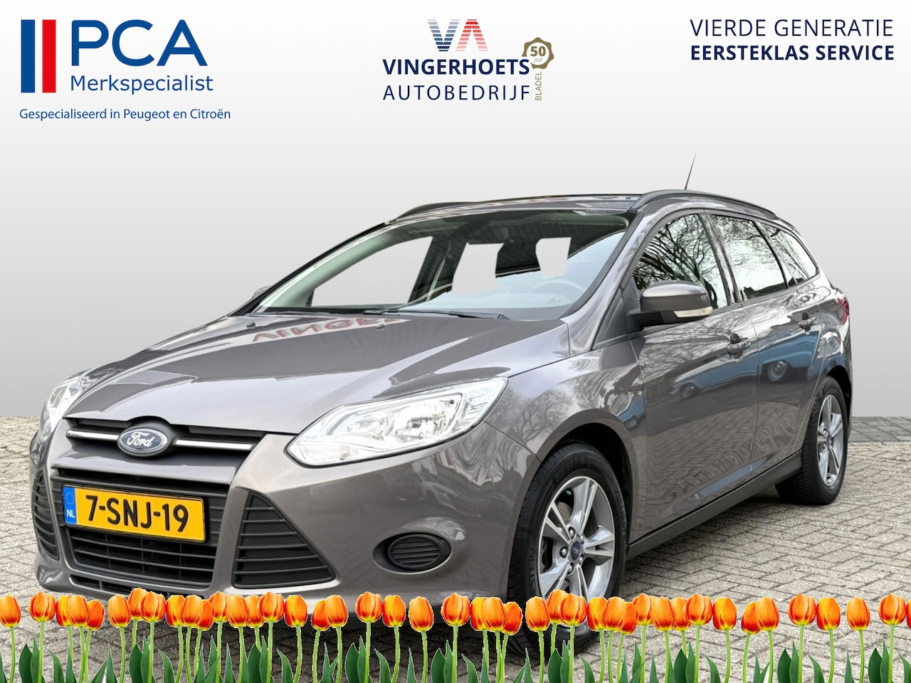 Ford Focus Wagon - 100 Pk Benzine Edition * Distributieriem 2026 vervangen * Trekhaak * Navigatie * L.M. Velg - AutoWereld.nl