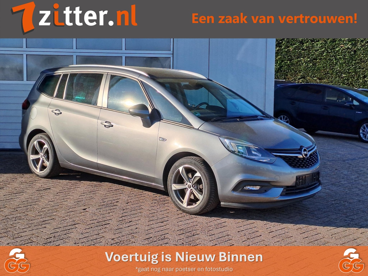 Opel Zafira - 1.4 Turbo Business+ 7-Persoons, Trekhaak, Navigatie, Stoel/Stuur Verwarming, Cruise contro - AutoWereld.nl