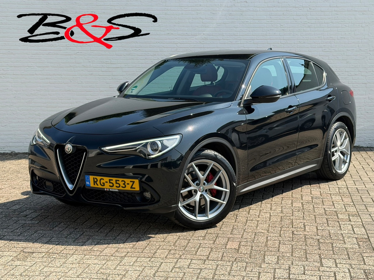 Alfa Romeo Stelvio - 2.2d Super Automaat Cruise Clima Navigatie Pdc Dab+ Afn Trekhaak Bluetooth - AutoWereld.nl